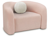 Kali Chair - Cozy Faux Shearling Teddy Fabric Armchair for Ultimate Comfort in Any Room