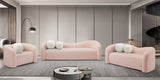 Kali Loveseat - Cozy Faux Shearling Teddy Fabric, Sturdy Eucalyptus Frame, Perfect for Any Room