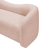 Kali Loveseat - Cozy Faux Shearling Teddy Fabric, Sturdy Eucalyptus Frame, Perfect for Any Room