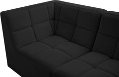 Relax Velvet Modular 68" Sofa