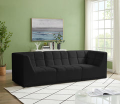 Relax Velvet Modular 98" Sofa