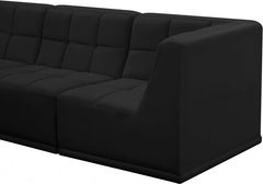 Relax Velvet Modular 98" Sofa