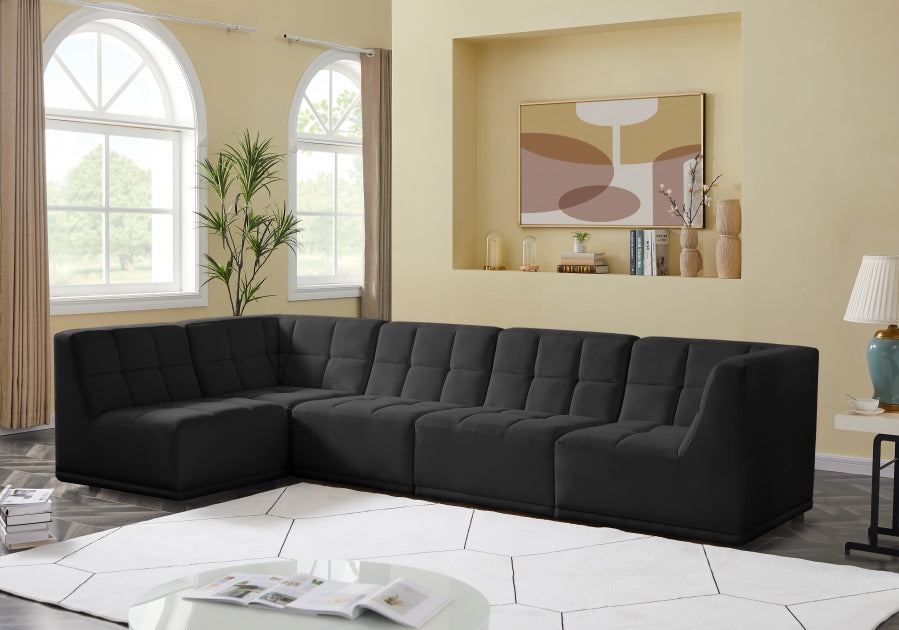 Relax Velvet Modular Sectional