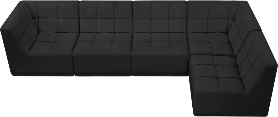 Relax Velvet Modular Sectional