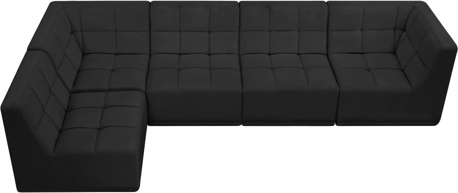 Relax Velvet Modular Sectional