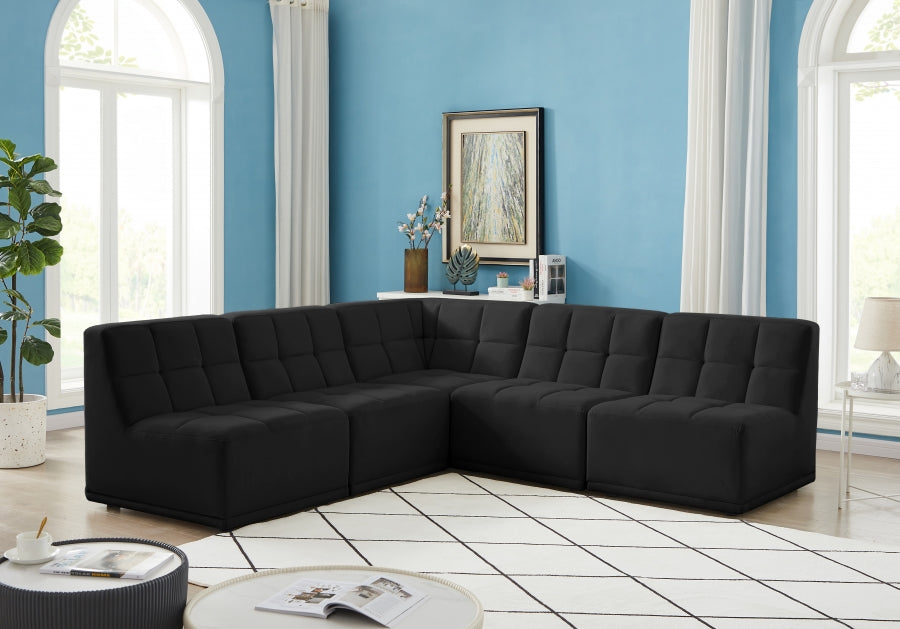 Relax Velvet Modular Sectional