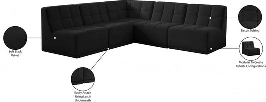 Relax Velvet Modular Sectional