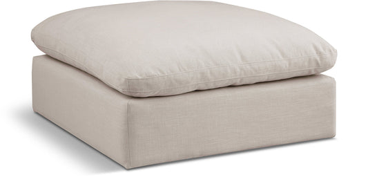 Comfy Modular Sectional Ottoman - Versatile Seating Solution with Overstuffed Cushions for Comfort