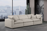 Comfy Modular Sofa - Versatile Linen Textured Design with Overstuffed Cushions for Ultimate Comfort