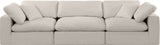Comfy Modular Sofa - Versatile Linen Textured Design with Overstuffed Cushions for Ultimate Comfort