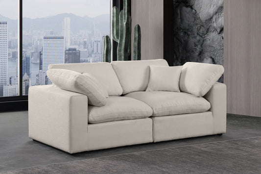 Comfy Modular Sofa - Versatile Contemporary Design with Overstuffed Cushions for Ultimate Comfort