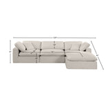 Comfy Modular Sectional Sofa with Plush Down Feather Cushions for Ultimate Comfort and Style