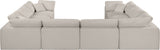 Comfy Modular Sectional - Stylish and Adaptable Seating Solution with Plush Down Feather Cushions