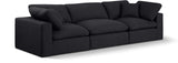 Comfy Modular Sofa - Versatile Linen Textured Design with Overstuffed Cushions for Ultimate Comfort