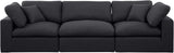 Comfy Modular Sofa - Versatile Linen Textured Design with Overstuffed Cushions for Ultimate Comfort