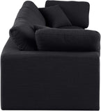 Comfy Modular Sofa - Versatile Linen Textured Design with Overstuffed Cushions for Ultimate Comfort