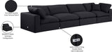 Comfy Modular Sofa - Stylish Linen Textured Design with Overstuffed Cushions for Ultimate Comfort