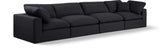 Comfy Modular Sofa - Stylish Linen Textured Design with Overstuffed Cushions for Ultimate Comfort