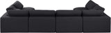 Comfy Modular Sectional - Versatile Contemporary Design with Plush Down Feather Cushions for Comfort