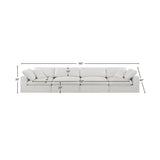 Comfy Modular Sofa - Stylish Linen Textured Design with Overstuffed Cushions for Ultimate Comfort