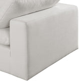 Comfy Modular Sectional – Luxurious Linen Textured Fabric with Plush Down Feather Cushions for Comfort