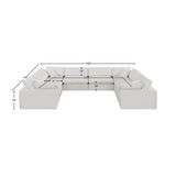 Comfy Modular Sectional - Stylish and Adaptable Seating Solution with Plush Down Feather Cushions