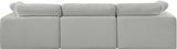 Comfy Modular Sofa - Versatile Linen Textured Design with Overstuffed Cushions for Ultimate Comfort