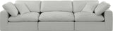Comfy Modular Sofa - Versatile Linen Textured Design with Overstuffed Cushions for Ultimate Comfort