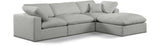 Comfy Modular Sectional Sofa with Plush Down Feather Cushions for Ultimate Comfort and Style