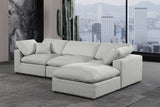 Comfy Modular Sectional Sofa with Plush Down Feather Cushions for Ultimate Comfort and Style