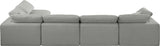 Comfy Modular Sectional Sofa in Rich Beige with Overstuffed Cushions for Ultimate Comfort & Style