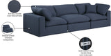 Comfy Modular Sofa - Versatile Linen Textured Design with Overstuffed Cushions for Ultimate Comfort