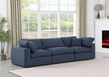 Comfy Modular Sofa - Versatile Linen Textured Design with Overstuffed Cushions for Ultimate Comfort