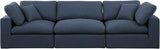 Comfy Modular Sofa - Versatile Linen Textured Design with Overstuffed Cushions for Ultimate Comfort