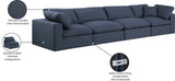 Comfy Modular Sofa - Stylish Linen Textured Design with Overstuffed Cushions for Ultimate Comfort