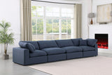 Comfy Modular Sofa - Stylish Linen Textured Design with Overstuffed Cushions for Ultimate Comfort