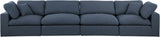 Comfy Modular Sofa - Stylish Linen Textured Design with Overstuffed Cushions for Ultimate Comfort