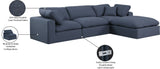 Comfy Modular Sectional Sofa with Plush Down Feather Cushions for Ultimate Comfort and Style