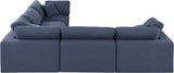 Comfy Modular Sectional – Luxurious Linen Textured Fabric with Plush Down Feather Cushions for Comfort