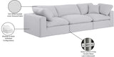 Comfy Modular Sofa - Versatile Linen Textured Design with Overstuffed Cushions for Ultimate Comfort