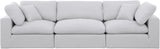 Comfy Modular Sofa - Versatile Linen Textured Design with Overstuffed Cushions for Ultimate Comfort