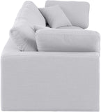 Comfy Modular Sofa - Versatile Linen Textured Design with Overstuffed Cushions for Ultimate Comfort