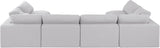 Comfy Modular Sectional - Versatile Contemporary Design with Plush Down Feather Cushions for Comfort