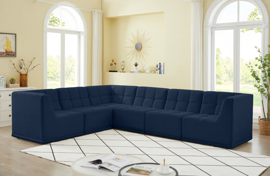 Relax Velvet Modular Sectional