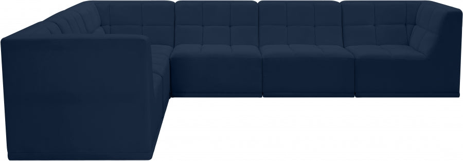 Relax Velvet Modular Sectional