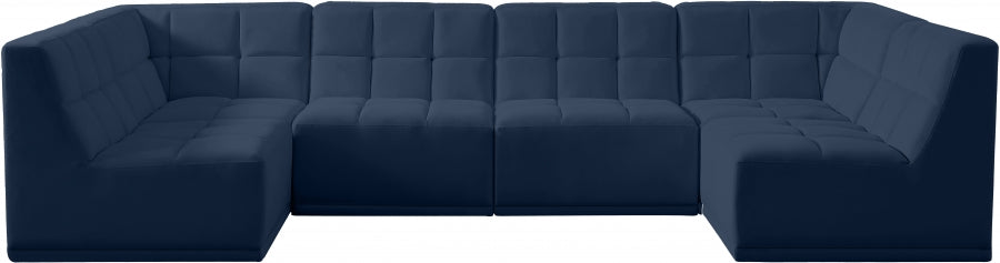 Relax Velvet Modular Sectional