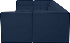 Relax Velvet Modular Sectional