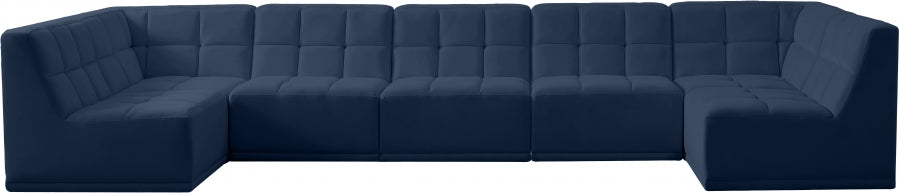 Relax Velvet Modular Sectional