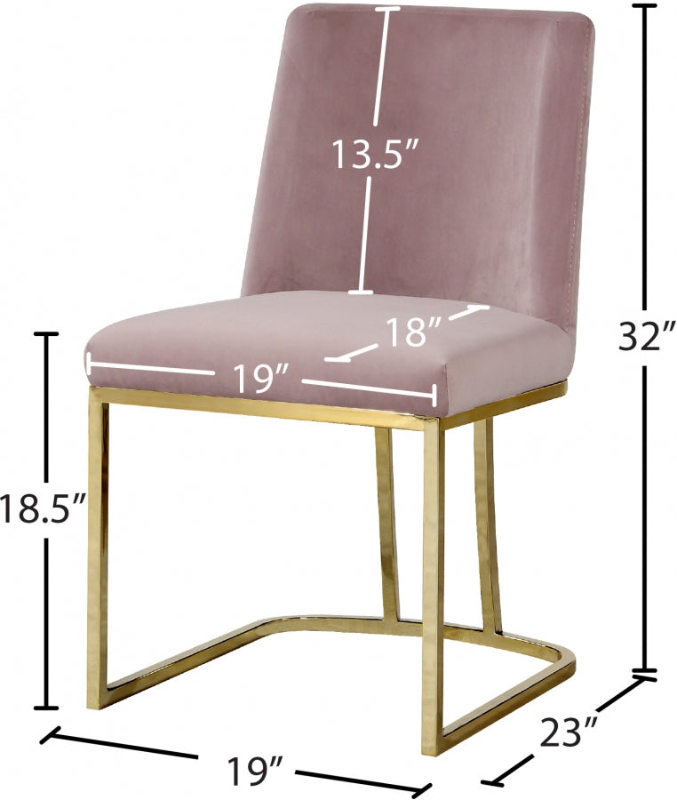 Heidi Velvet Dining Chair