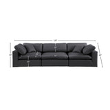 Comfy Modular Sofa - Versatile Linen Textured Design with Overstuffed Cushions for Ultimate Comfort
